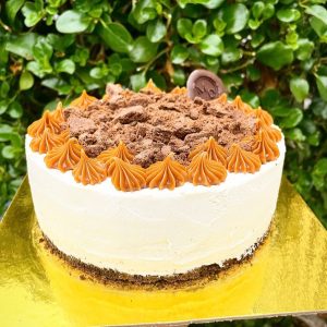 Cheesecake Oreo Manjar Vegano