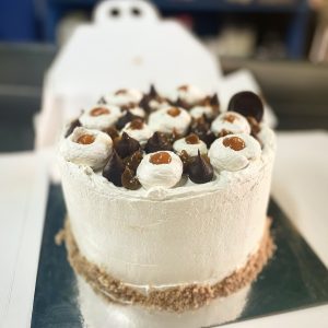 Torta Lúcuma y Manjar | Vegana | Sin gluten (con trazas)