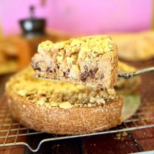 Pie de Manzana Vegano Con Azúcar de Coco