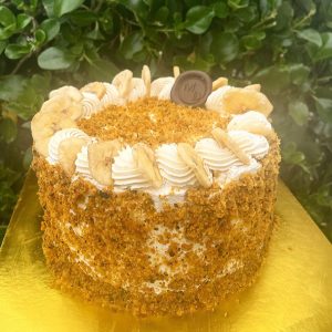 Torta zanahoria con frosting vegano