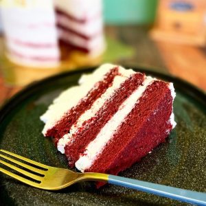 Torta  Red Velvet Vegana|Sin Gluten