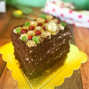 Torta Panqueque Chocolate|Frambuesa Vegana|Sin gluten (con trazas)