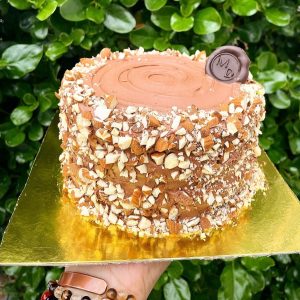 Torta Choco|Almendra vegana con alulosa