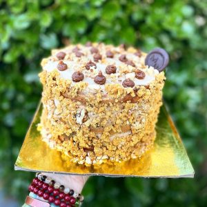 Torta Zanahoria Vegana con alulosa y stevia